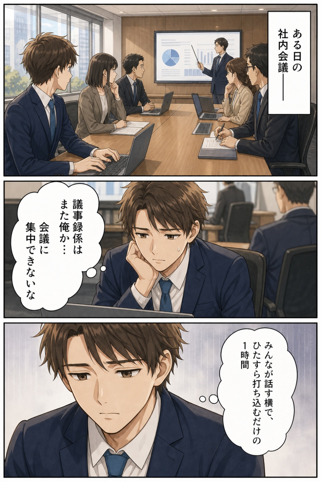 広告漫画